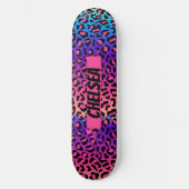 Leopard Personalisiert Skateboard Deck (Vorderseite)