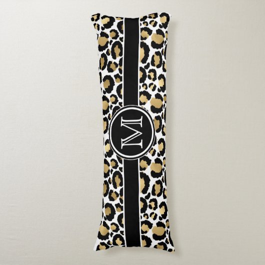 Leopard Personalisiertes Kissen (Vorderseite Vertikal)