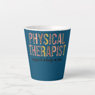 Leopard Physical Therapist PT PTA Therapy Milchtasse