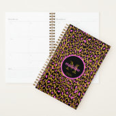 Leopard Pink Gold Sparkle Glam Girl Planner Planer (Anzeige)
