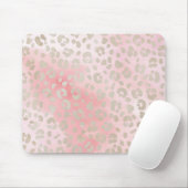 Leopard Pink Muster Mousepad (Mit Mouse)