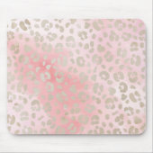 Leopard Pink Muster Mousepad (Vorne)