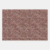 Leopard Pink und Gold Dschungel Muster Geschenkpapier Set (Vorderseite 3)