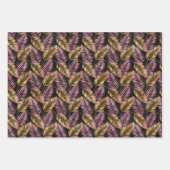 Leopard Pink und Gold Dschungel Muster Geschenkpapier Set (Vorderseite 2)
