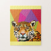 Leopard Pop Art Puzzle (Vertikal)