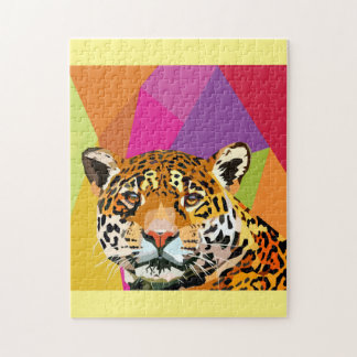 Leopard Pop Art Puzzle