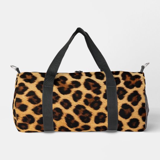 Leopard Popular Cat Animal Print Collection Duffle Bag (Vorderseite)