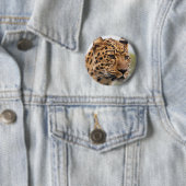 Leopard Portrait Button (Beispiel)