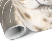 Leopard-Portrait Geschenkpapier (Rolleneckpunkt)