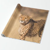 LEOPARD PORTRAIT GESCHENKPAPIER (Ungerollt)