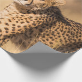 LEOPARD PORTRAIT GESCHENKPAPIER (Ecke)
