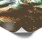 Leopard Portrait Poster (Ecke)