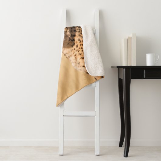 LEOPARD PORTRAIT SHERPADECKE (Beispiel)