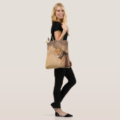 LEOPARD PORTRAIT TASCHE (Am Model)
