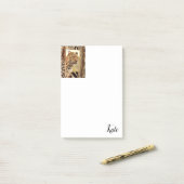 Leopard Post-it Klebezettel (Auf Schreibtisch)