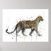 Leopard Poster (Vorne)