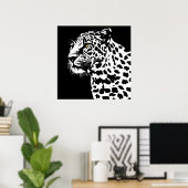 Leopard Poster (Heimbüro)