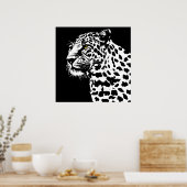 Leopard Poster (Küche)