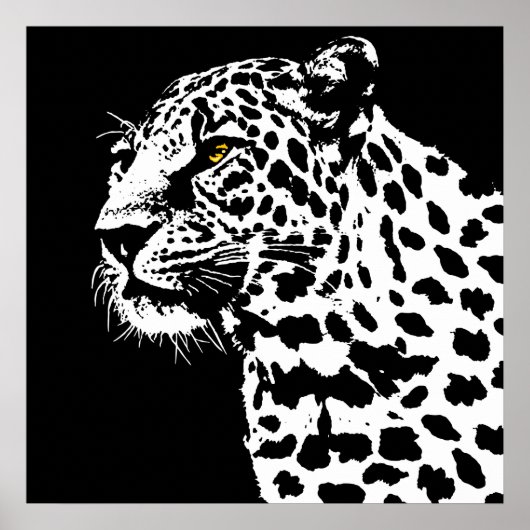 Leopard Poster (Vorne)