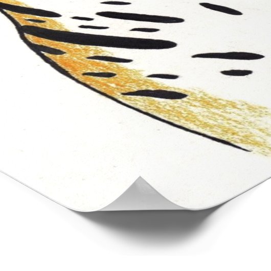 Leopard Poster (Ecke)