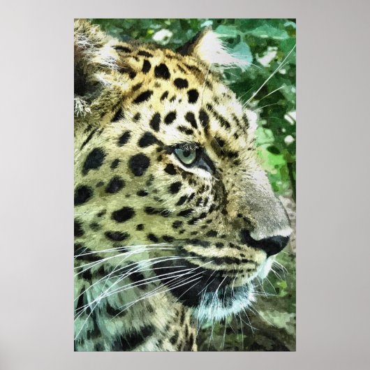 LEOPARD POSTER (Vorne)