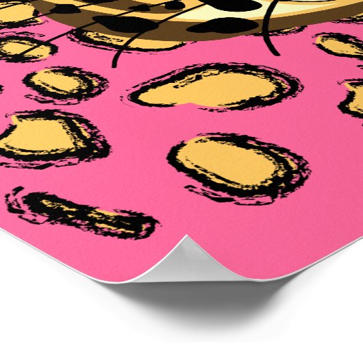 Leopard Poster (Ecke)