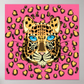 Leopard Poster (Vorne)