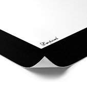 Leopard Poster (Ecke)