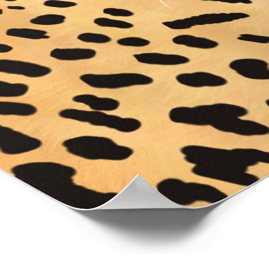 Leopard Poster (Ecke)