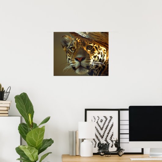 Leopard Poster (Heimbüro)