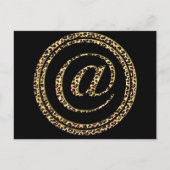 Leopard @ postkarte (Vorderseite)