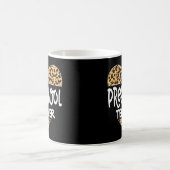 Leopard Preschool Teacher Back School Daycare Appl Kaffeetasse (Mittel)