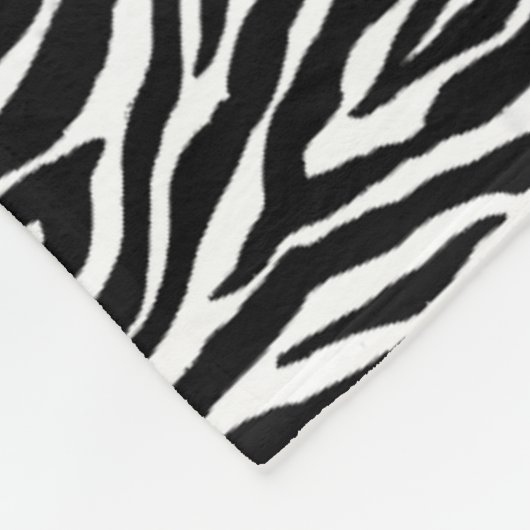 Leopard Print Accent Fleecedecke (Ecke)