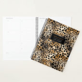 Leopard Print Add Name Planner Planer (Anzeige)