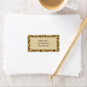 Leopard Print Address Labels Adressaufkleber (Insitu)