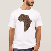 Leopard Print Africa T - Shirt (Vorderseite)