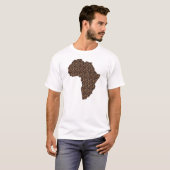 Leopard Print Africa T - Shirt (Vorne ganz)