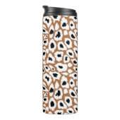 Leopard Print: African Animal Design. Thermosbecher (Nach rechts gedreht)