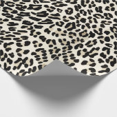 Leopard Print All-Occasion Specialty Gift Wrap Geschenkpapier (Ecke)