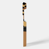 Leopard Print and Bow iPhone Hülle (Linke Seite)