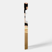 Leopard Print and Bow iPhone Hülle (Linke Seite)