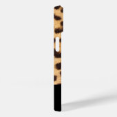 Leopard Print Animal Futter Personalisierter Name Case-Mate iPhone Hülle (Rückseite / Rechts)