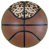 Leopard Print Animal Muster Basketball (Rechts)