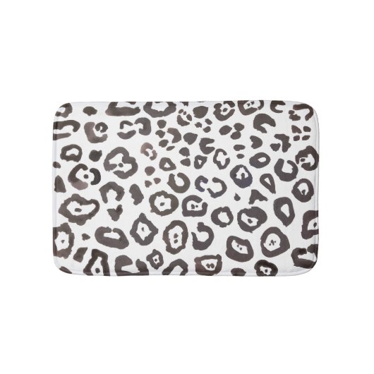 Leopard Print Animal Muster Bath Mat Badematte (Vorderseite)