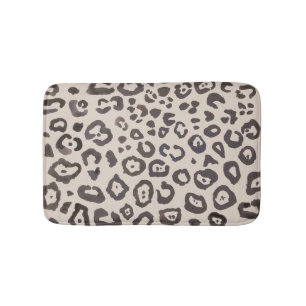 Leopard Print Animal Muster Bath Mat Badematte