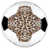 Leopard Print Animal Muster Fußball (Gedreht)