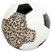 Leopard Print Animal Muster Fußball (Dreiviertel)