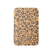 Leopard Print Animal Mustergemälde Badematte (Vorderseite Vertikal)