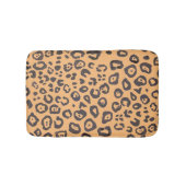 Leopard Print Animal Mustergemälde Badematte (Vorderseite)