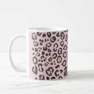 Leopard Print Animal Print Muster Kaffeetasse